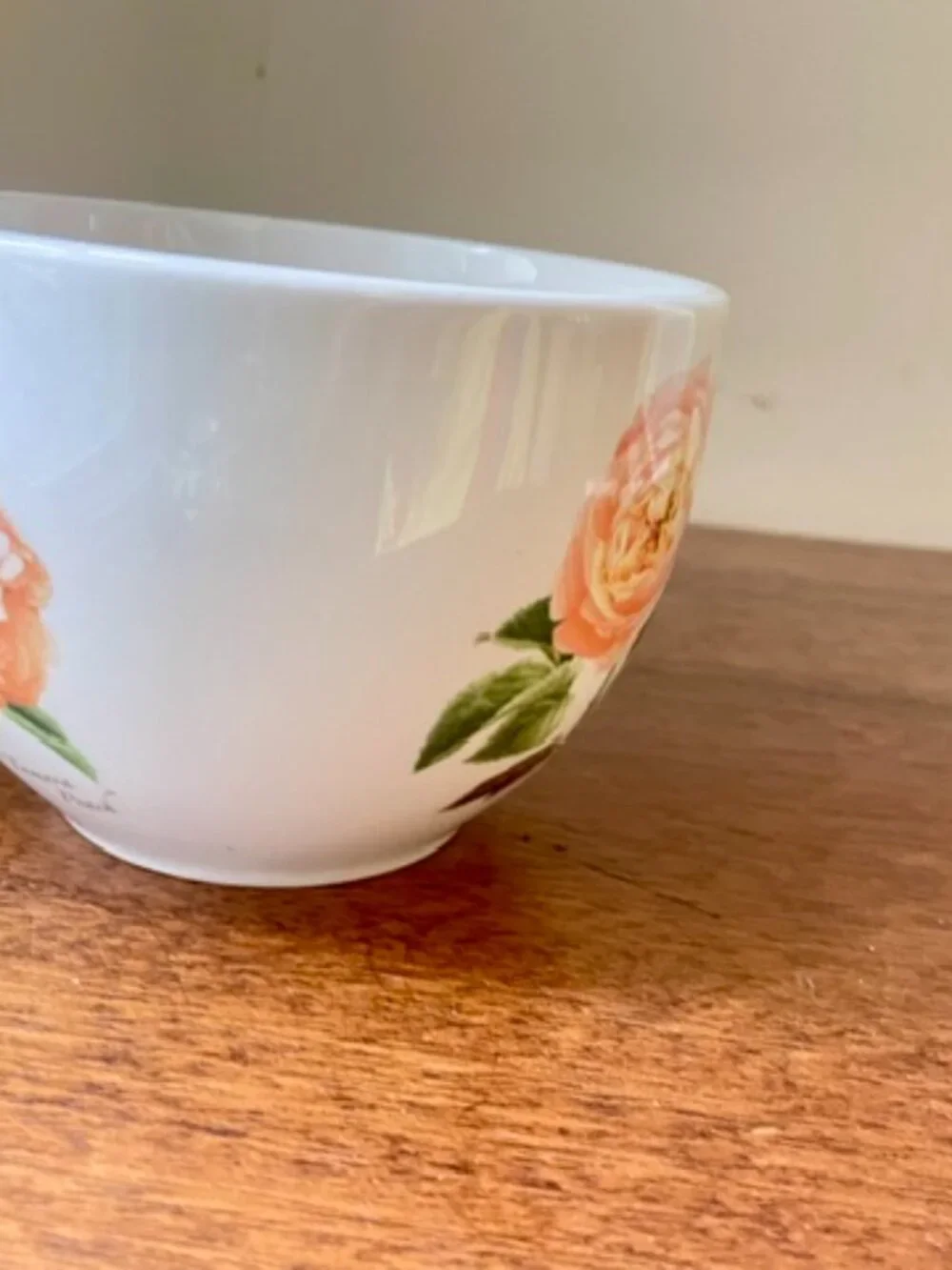 PORTMEIRION BOTANIC GARDEN Rose theme Vanessa Bell & Scarborough Fair Bowls x2